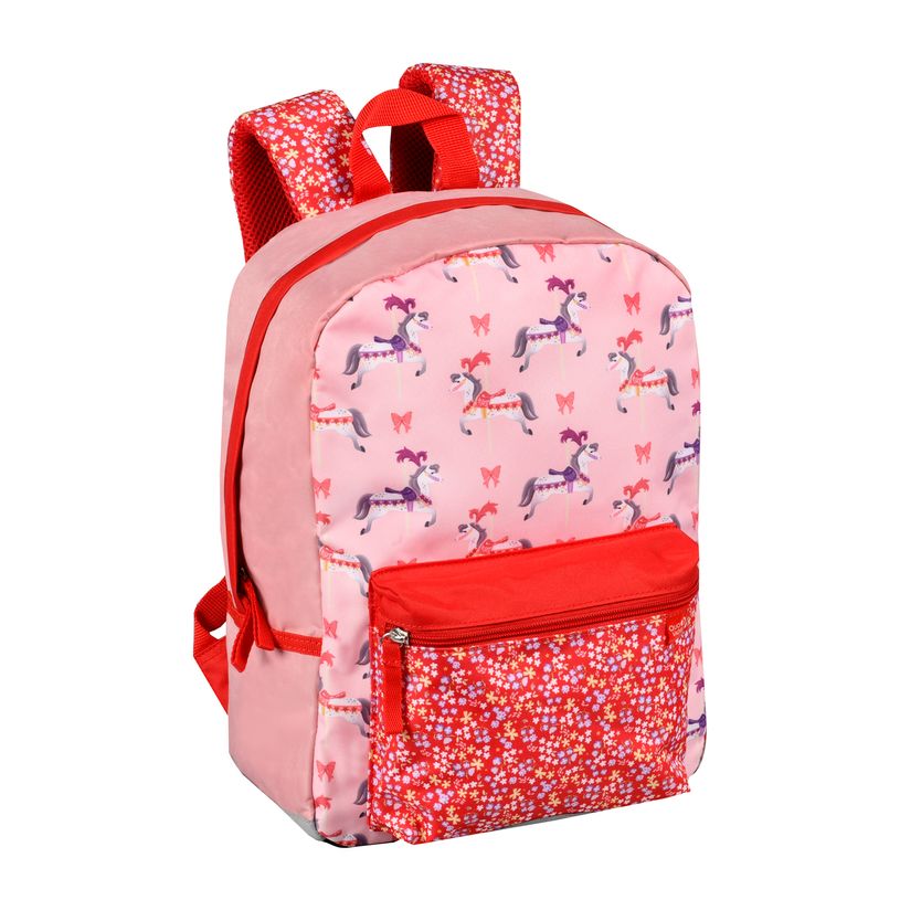 3371010516087-Sac à dos Louise Arthur - 1 compartiment - carrousel - Quo Vadis-P_405161600_1-0