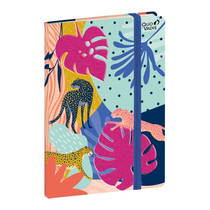3371010517053-Quo Vadis - Carnet de notes - Jungle spirit - Multicolore - Pages Lignées - 15x21 cm - Papier Clairefontaine -P_405161611_1-0