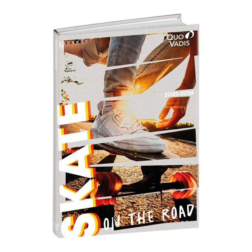 3371010484263-Agenda One Way - 1 jour par page - 12 x 17 cm - skate - Quo Vadis-P_405161631_1-0