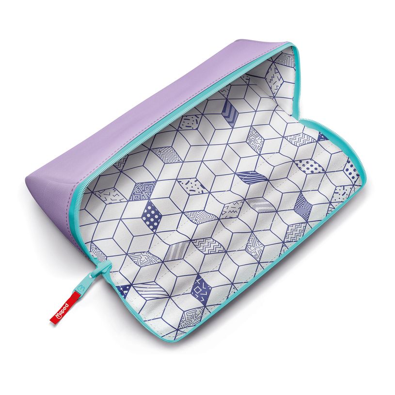 3154149319107-Maped - Trousse à ouverture XXL Pastel 1 compartiment - violet clair - réversible et per-P_405161801_3-1