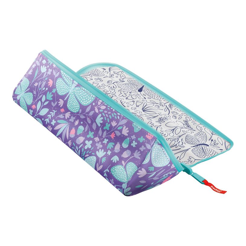 3154149319121-Maped - Trousse à ouverture XXL Pastel 1 compartiment - papillon - réversible et personn-P_405161803_6-6