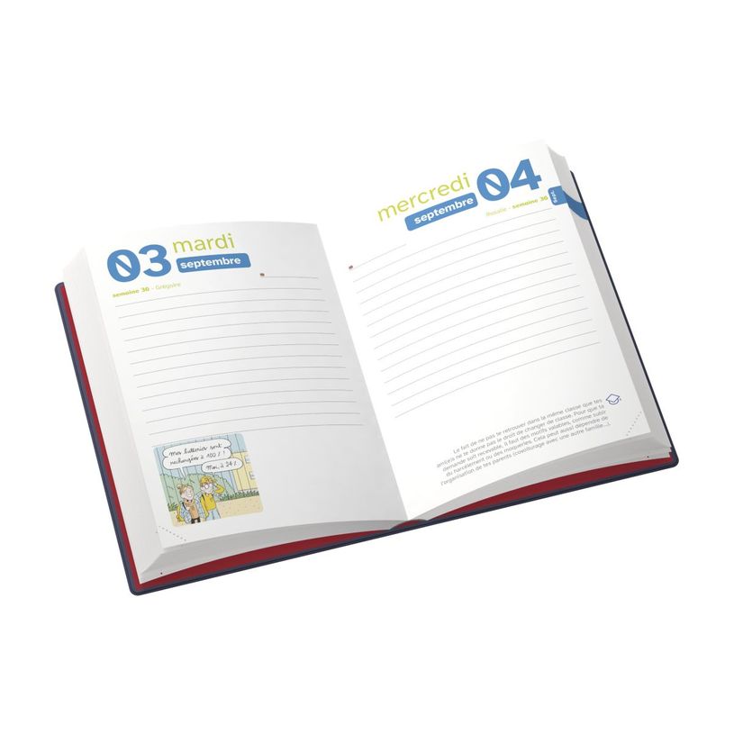 3147280273346-Agenda L'Etudiant Collège - 1 jour par page - 15 x 20 cm - noir - Hamelin-P_405161810_3-1