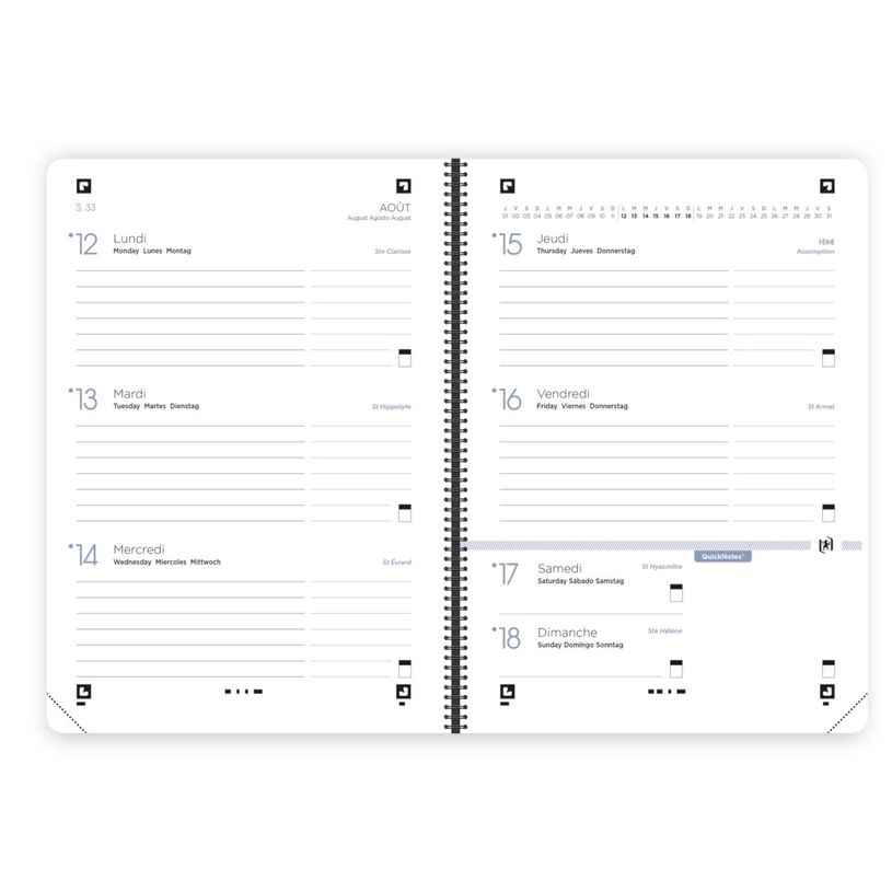 3147280282850-Agenda Oxford Motifs - 1 semaine sur 2 pages - 15 x 21 cm - différents modèles disponibl-P_405161815_7-5
