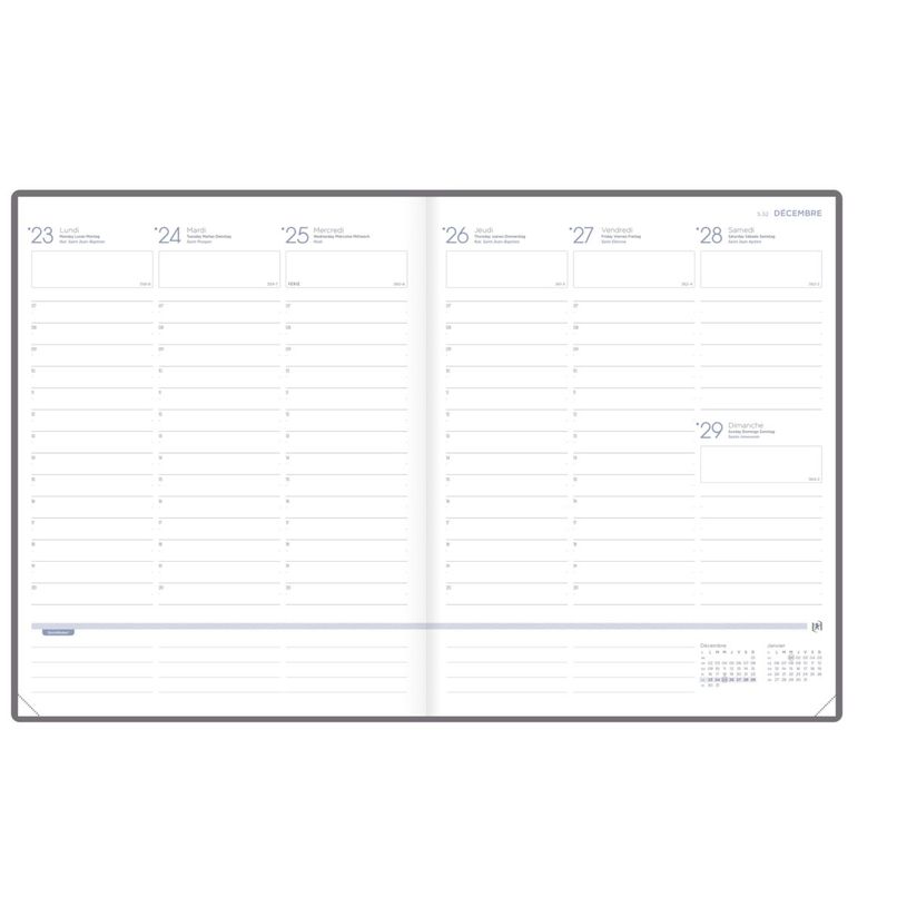 3147280273186-Agenda Oxford Romance - 1 semaine sur 2 pages - 21 x 27 cm - différents modèles disponib-P_405161821_7-5