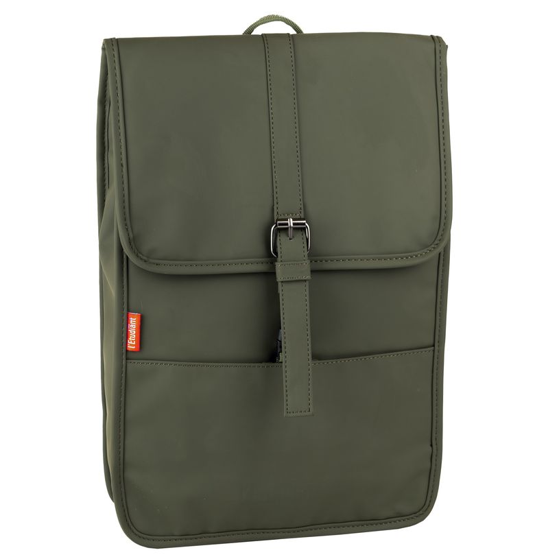 3020120222783-Sac à dos L'Etudiant Trendy - 1 compartiment - kaki - Hamelin-P_405161842_1-0