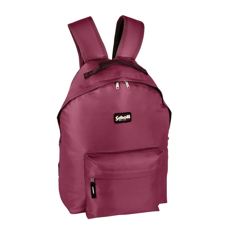 3020120212074-Sac à dos Schott Bombers - 1 compartiment - prune - Hamelin-P_405161847_1-0