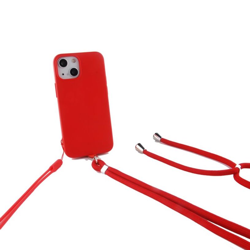 3701263520904-JAYM POP - Coque de protection + tour de cou et poignet pour Galaxy A14, A14 5G - rouge-P_405161901_3-2