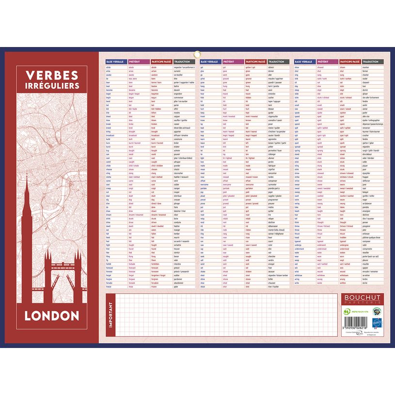 3592930028218-Calendrier Scolaire Ados - 32 x 42 cm - Bouchut--1