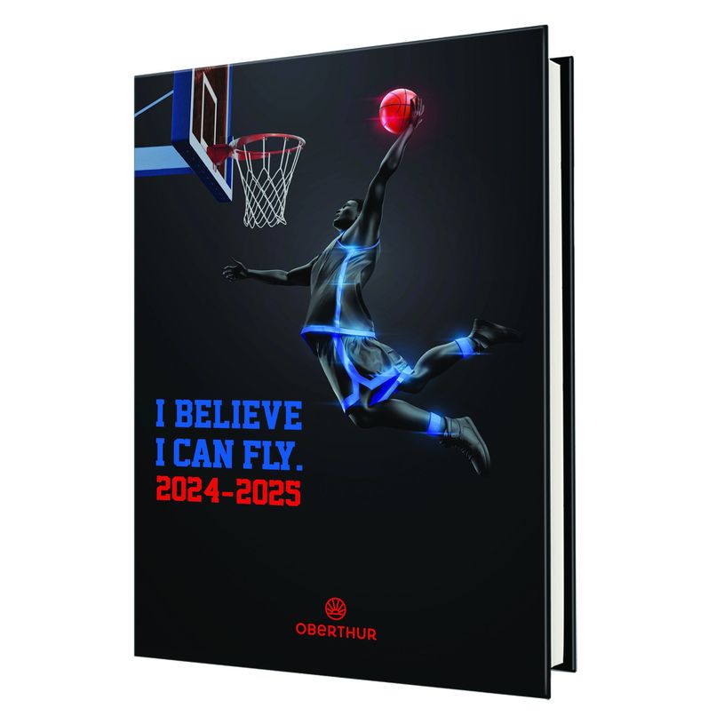 3664447167541-Agenda Basket joueur - 1 jour par page - 12,5 x 17,5 cm - Oberthur-P_405162022_1-0