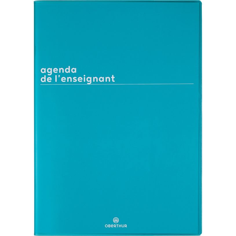 3664447175201-Agenda de l'enseignant Boréal - 21,5 x 30 cm - vert - Oberthur-P_405162064_1-0