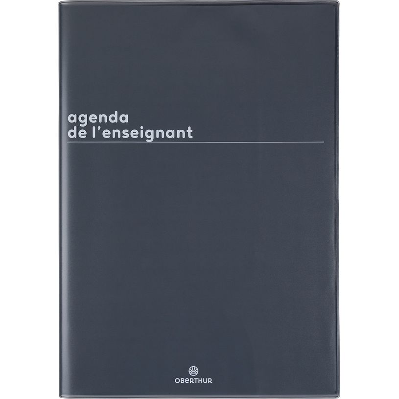3664447175218-Agenda de l'enseignant Boréal - 21,5 x 30 cm - noir - Oberthur-P_405162065_1-0