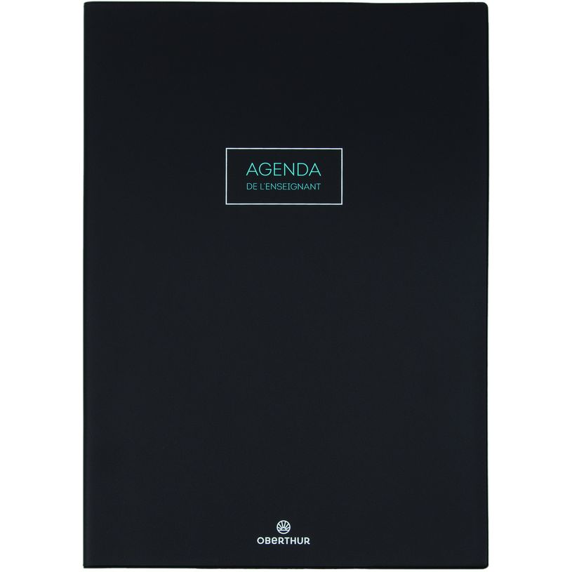 3664447168371-Agenda de l'enseignant Cirrus - 21,5 x 30 cm - noir - Oberthur-P_405162075_1-0