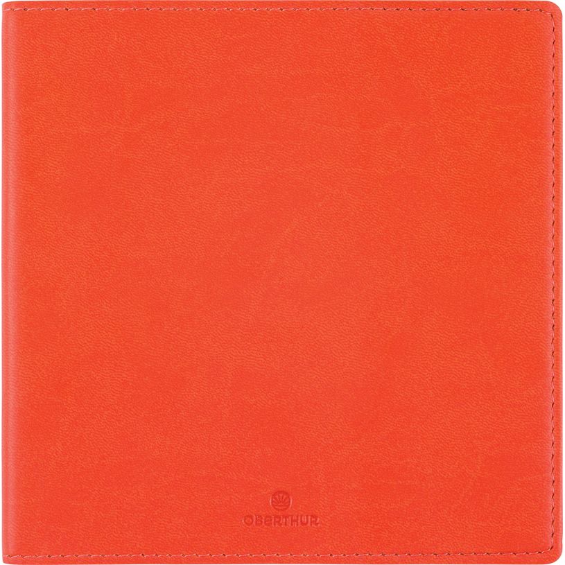 3664447169392-Agenda Dayton - 1 semaine sur 2 pages - 16,5 x 16,5 cm - orange - Oberthur-P_405162163_1-0