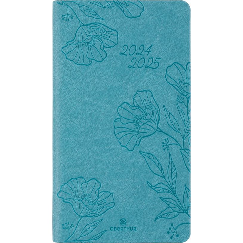 3664447168753-Agenda de poche Summerside - 1 semaine sur 2 pages - 9,5 x 17,5 cm - vert turquoise - Ober-P_405162230_1-0