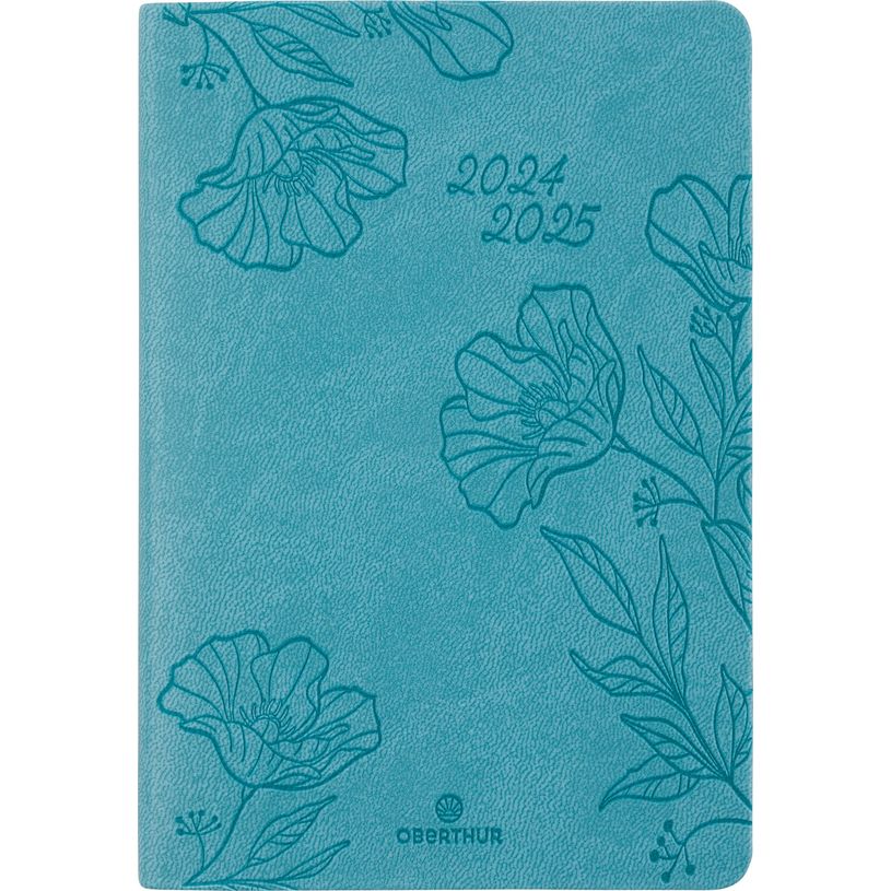 3664447168791-Agenda Summerside - 1 semaine sur 2 pages - 10 x 15 cm - vert turquoise - Oberthur-P_405162234_1-0