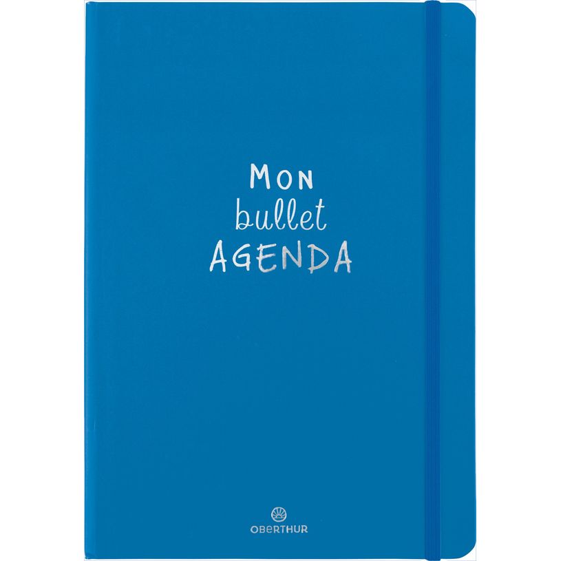 3664447170336-Bullet Agenda - 1 semaine sur 2 pages - 15 x 21 cm - bleu - Oberthur-P_405162238_1-0