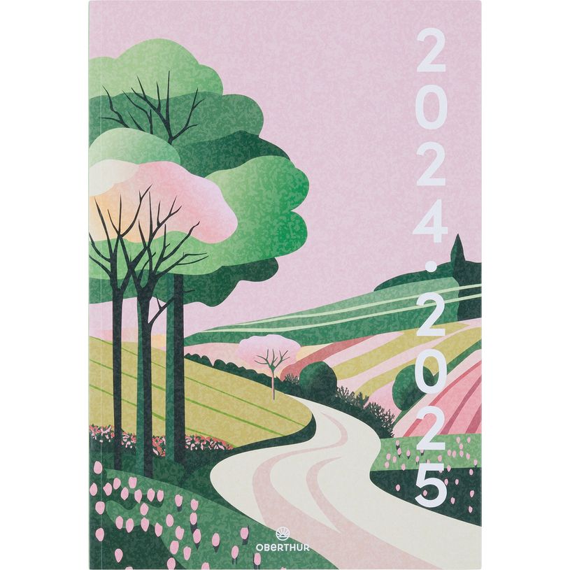 3664447170053-Agenda Nature - 1 semaine sur 2 pages - 17 x 24,5 cm - campagne - Oberthur-P_405162261_1-0