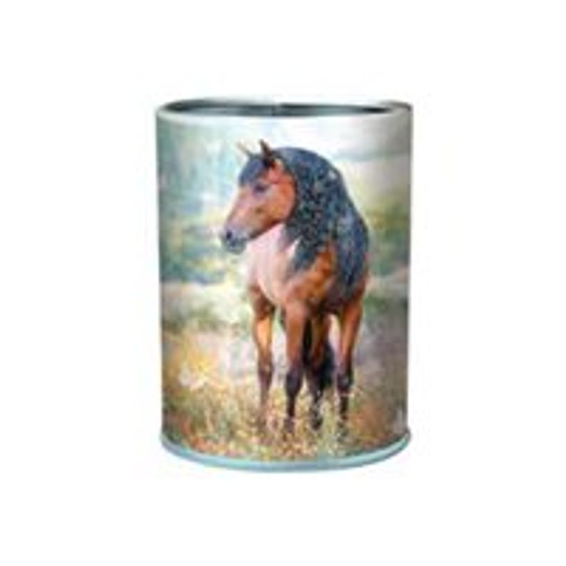 3664447164038-Pot a crayons Cheval - 6,5 x 10,8 cm - Oberthur-P_405162289_2-1