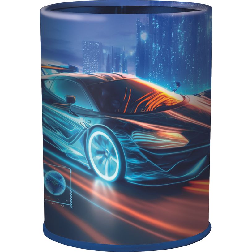 3664447164168-Pot a crayons Megacars - 6,5 x 10,8 cm - Oberthur-P_405162290_1-0