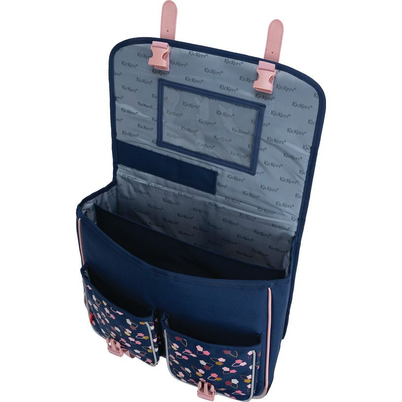 3664447173214-Cartable Kickers Fantaisie girl - 38 cm - 2 compartiments - Oberthur-P_405162323_5-4