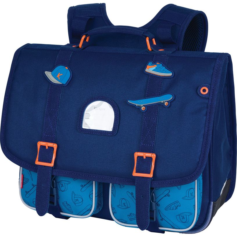 3664447173290-Cartable Kickers Fantaisie boy - 38 cm - 2 compartiments - Oberthur-P_405162327_1-0