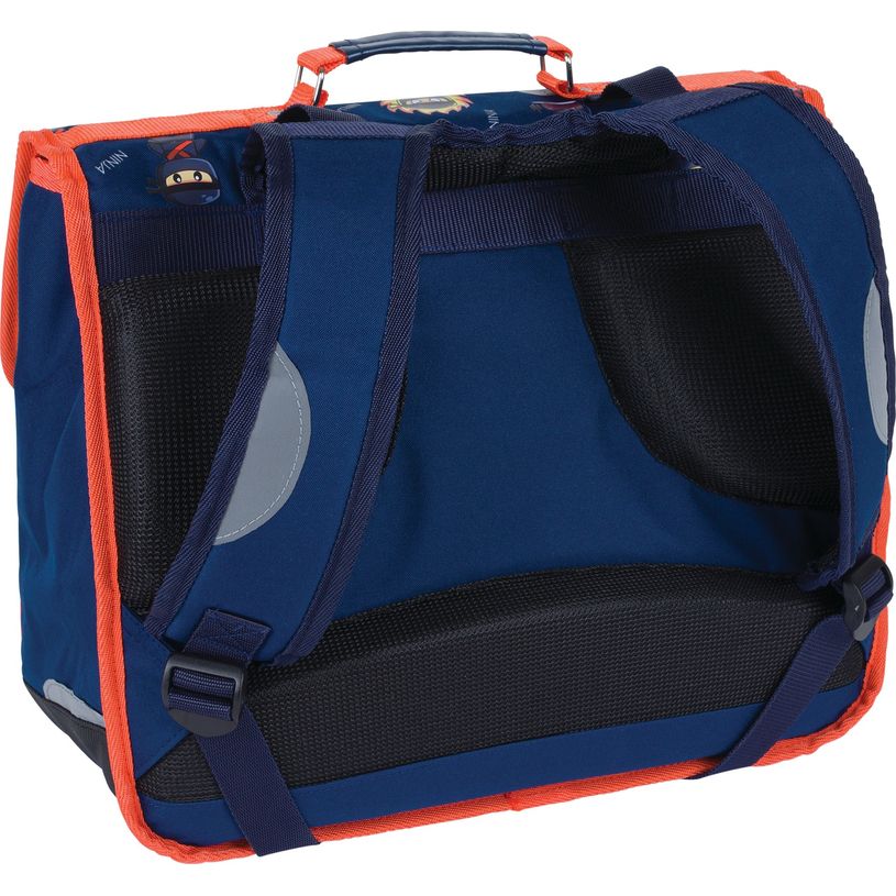 3664447172101-Cartable Les Scolaires (garçon) - 38 cm - 2 compartiments - Oberthur-P_405162329_2-1