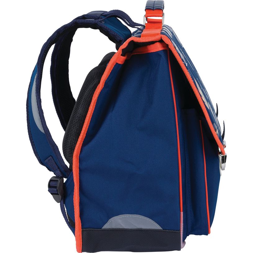3664447172101-Cartable Les Scolaires (garçon) - 38 cm - 2 compartiments - Oberthur-P_405162329_4-3