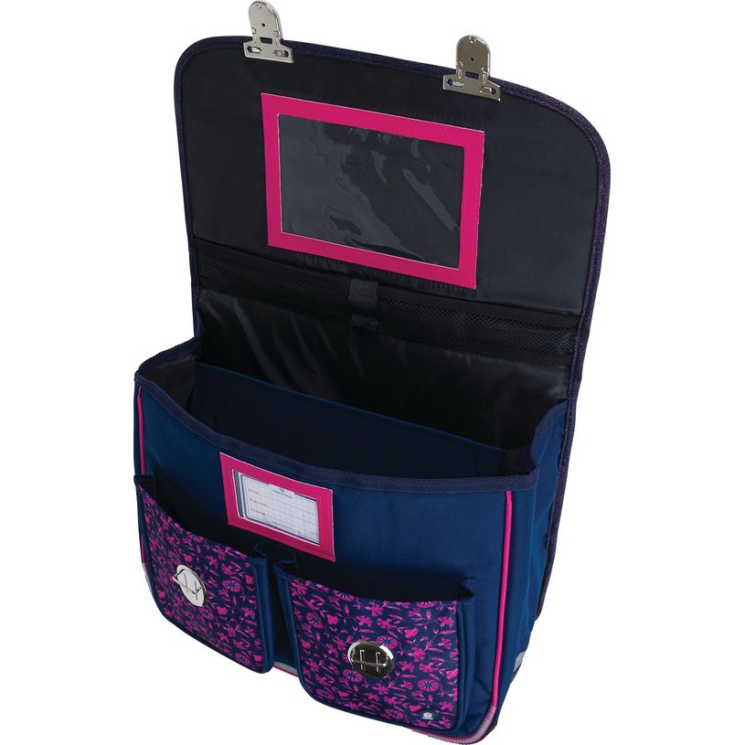 3664447172132-Cartable Les Scolaires (fille) - 38 cm - 2 compartiments - Oberthur-P_405162330_5-4