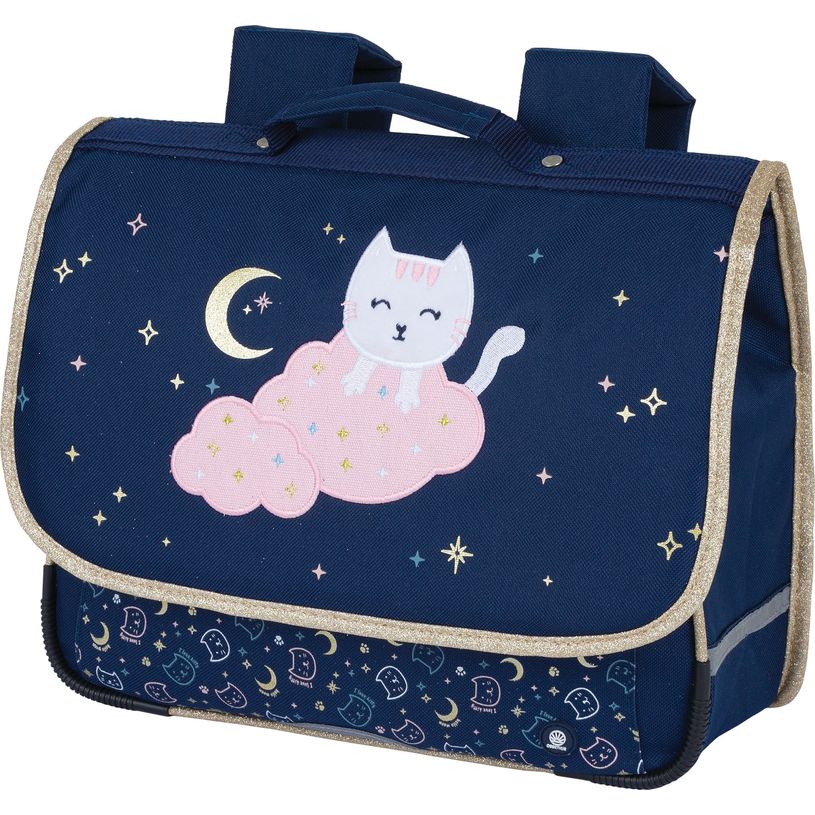 3664447172187-Cartable maternelle Chaton - 35 cm - 1 compartiment - Oberthur-P_405162331_1-0
