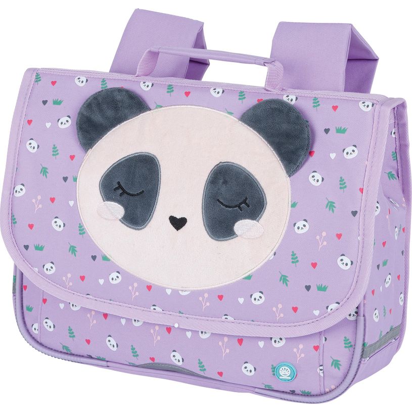 3664447172330-Cartable maternelle Doudou - 32 cm - 1 compartiment - éléphant ou panda - Oberthur-P_405162336_11-10