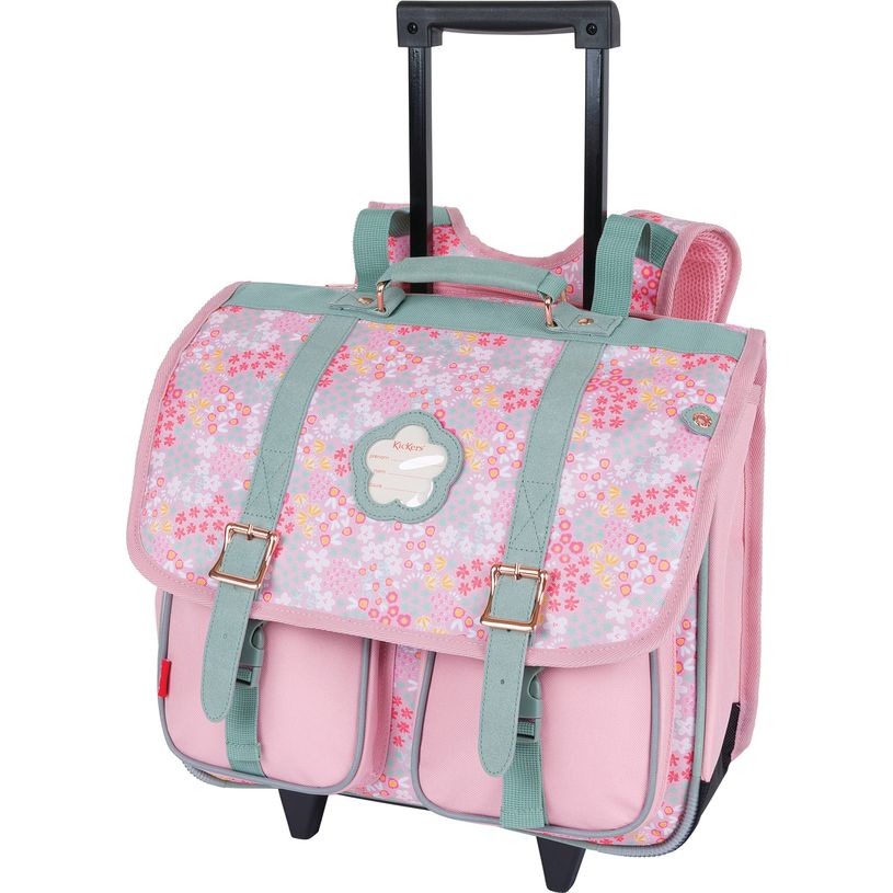 3664447171074-Cartable à roulettes Kickers Premium girl - 2 compartiments - Oberthur-P_405162342_1-0