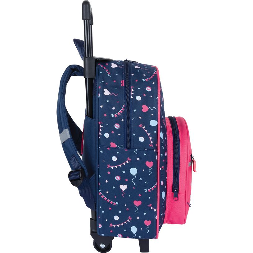 3664447172354-Sac maternelle à roulettes Circus - 1 compartiment - crocodile ou souris - Oberthur-P_405162369_8-7