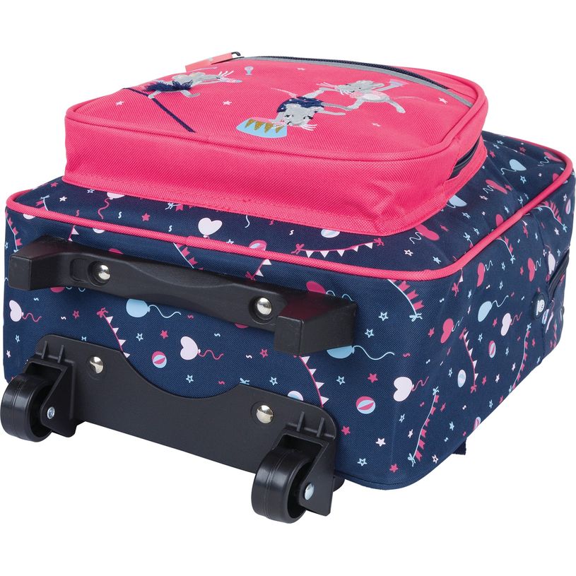 3664447172354-Sac maternelle à roulettes Circus - 1 compartiment - crocodile ou souris - Oberthur-P_405162369_9-8