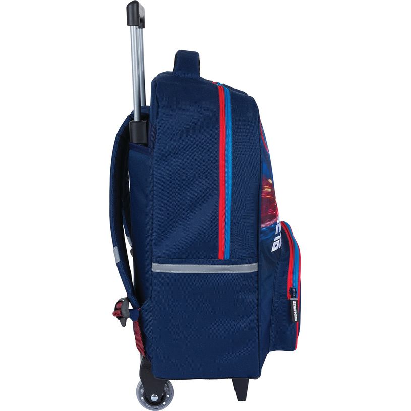 3664447173146-Sac à dos à roulettes Megacars ou Megabikes - 1 compartiment - Oberthur-P_405162370_9-8