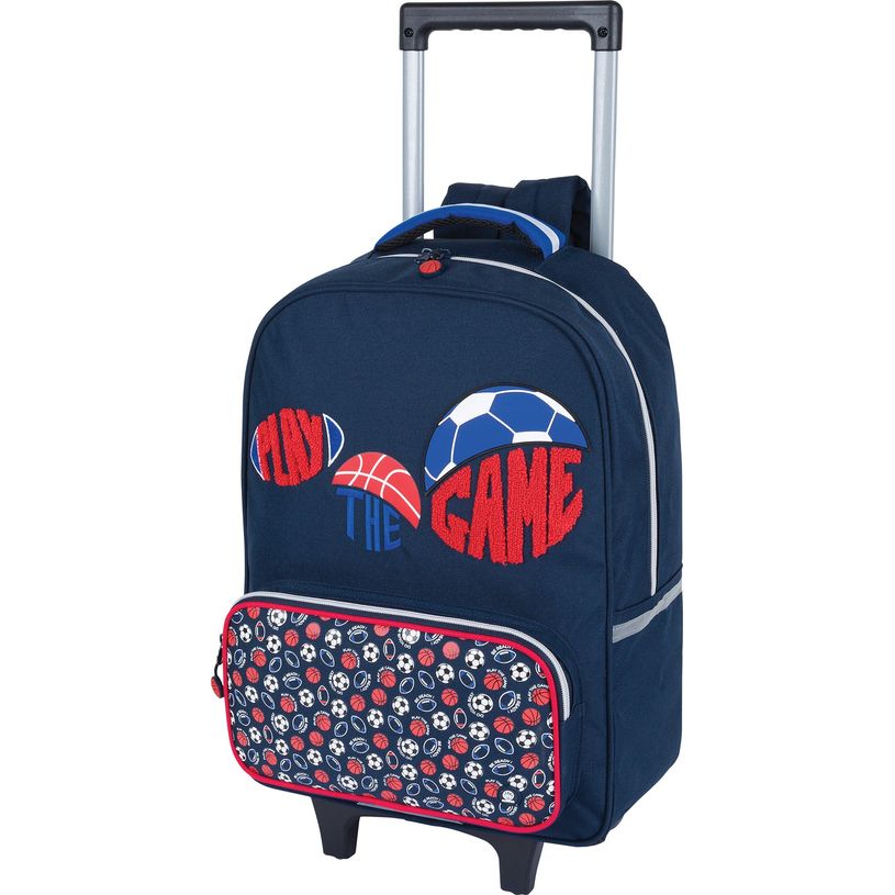 3664447172316-Sac à dos à roulettes Sport - 1 compartiment - Oberthur-P_405162374_1-0