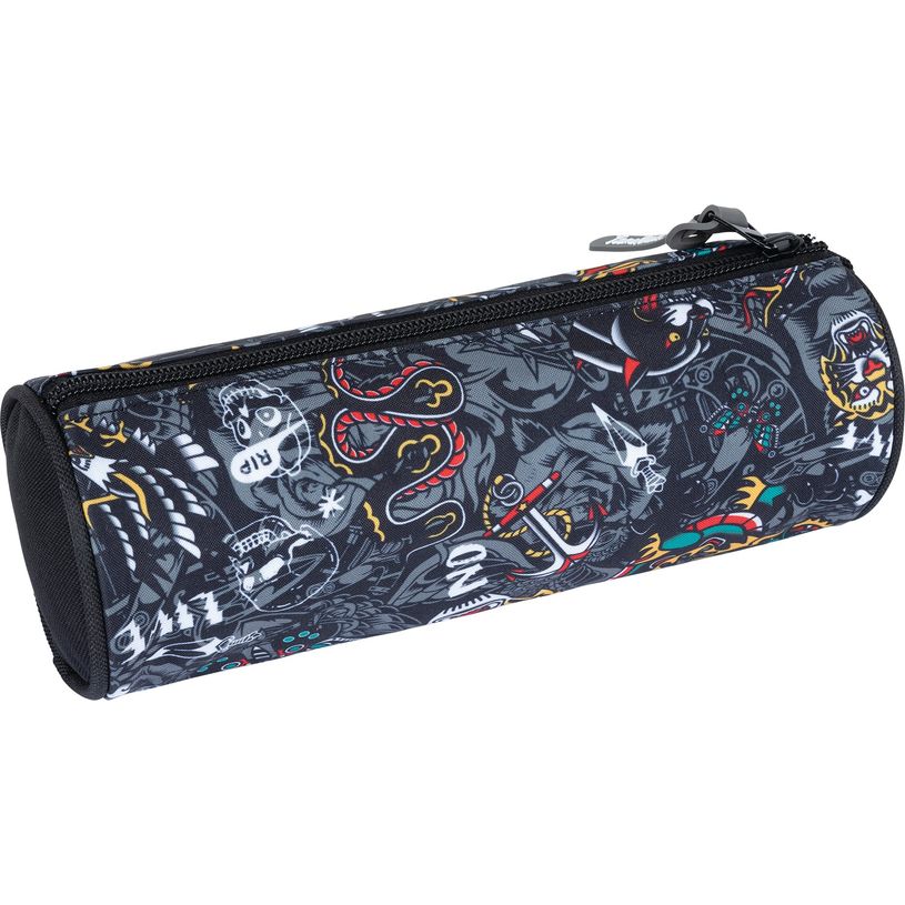 3664447173368-Trousse ronde Kanabeach Boy - 1 compartiment - Oberthur-P_405162376_2-1