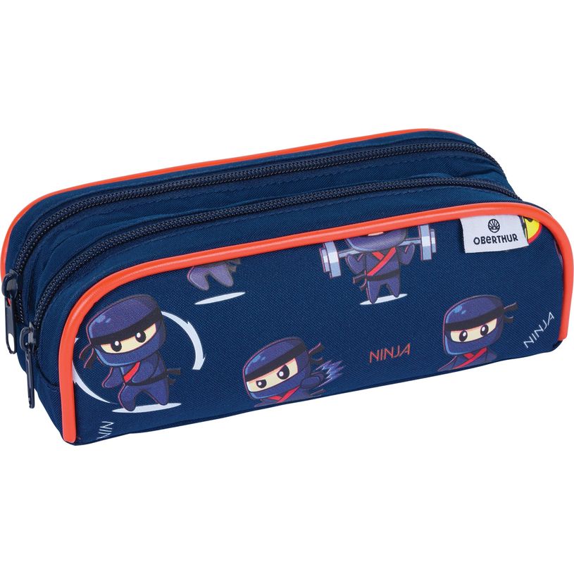 3664447172095-Trousse Les Scolaires (garçon) - 2 compartiments - Oberthur-P_405162424_1-0