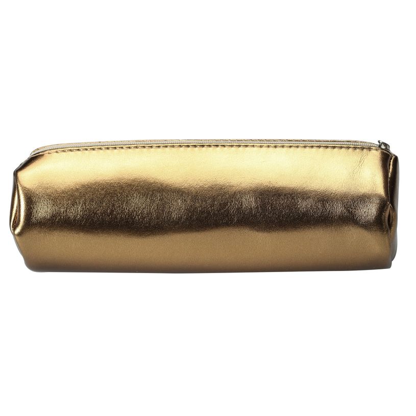 3703747251632-Trousse ronde School Metallic - 1 compartiment - bronze - Carpentras-P_405162539_1-0