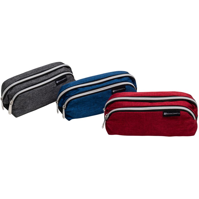 0404051627627-Trousse Urban - 2 compartiments - disponible dans différentes couleurs - Exacompta-P_405162762_2-1