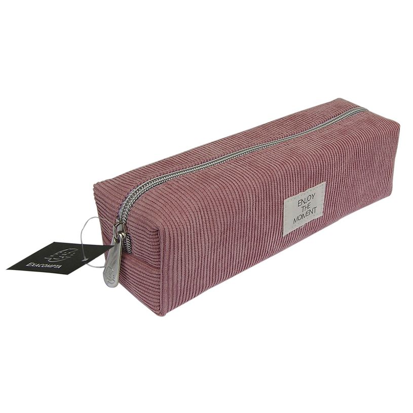 404051627672-Trousse carrée Velvet - 1 compartiment - disponible dans différentes couleurs - Exacompta-P_405162767_5-4