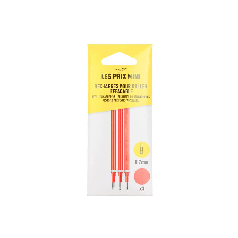 3539012004715-Les Prix Mini - Pack de 3 recharges pour stylo gel effaçable - rouge-P_405162786_1-0