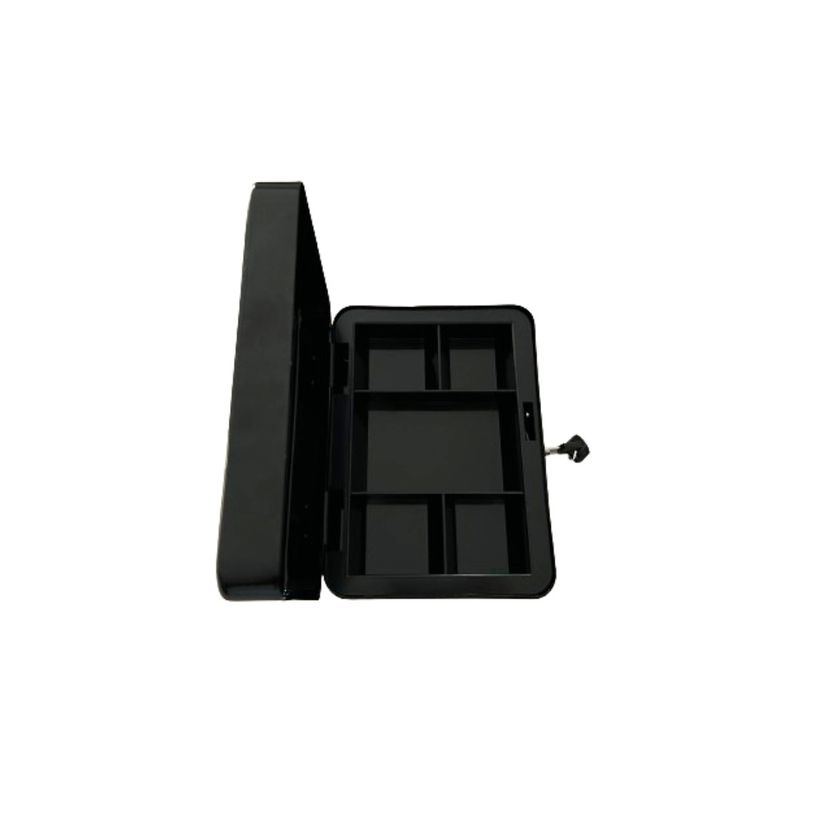 3539012004661-Les Prix Mini - Caisse à monnaie - 5 compartiments - 25 x 18 x 9 cm - noir-P_405162804_2-1