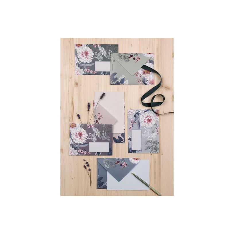 3329680550344-Pollen Botanic Garden Collection - 20 Enveloppes - 114 x 162 mm - bleu foncé-P_405162818_2-2