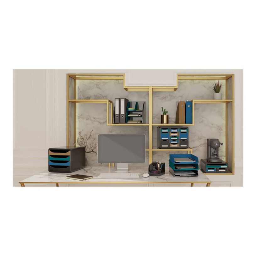 9002493115057-Exacompta Neo Deco - Module de classement 3 tiroirs - noir/multicolore-P_405162833_2-2
