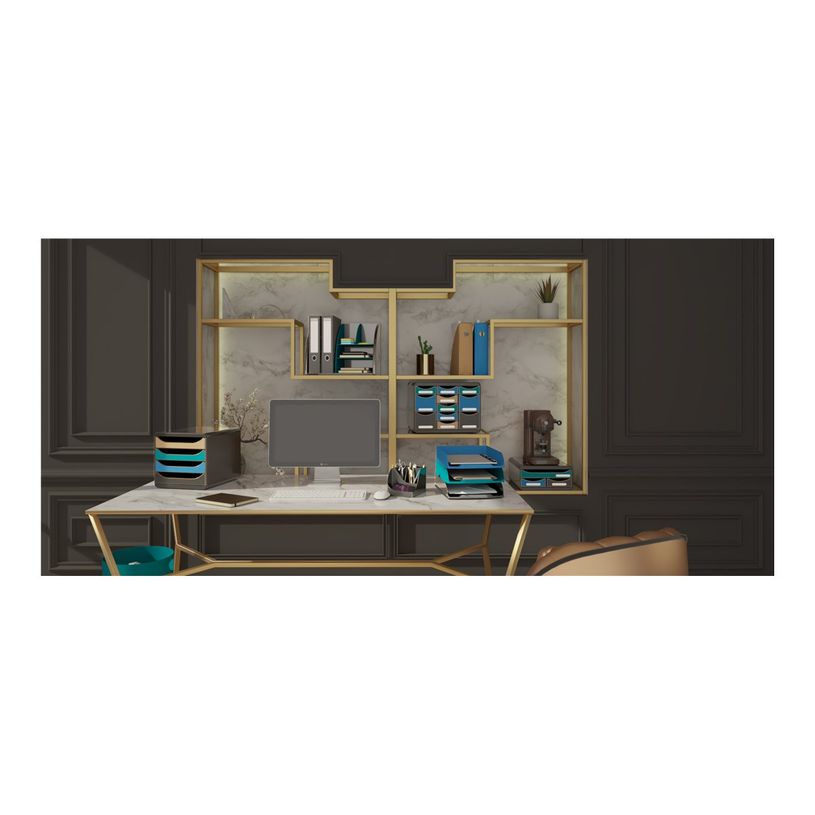 9002493115057-Exacompta Neo Deco - Module de classement 3 tiroirs - noir/multicolore-P_405162833_3-1