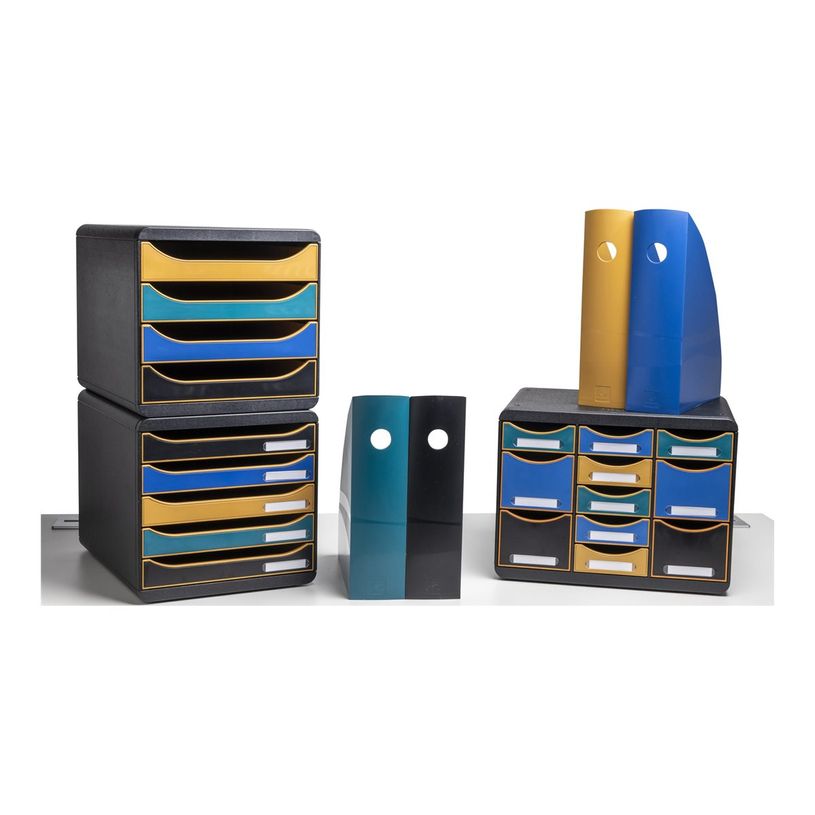 9002493182509-Exacompta Neo Deco - Lot de 4 porte-revues - couleurs assorties-P_405162839_2-1