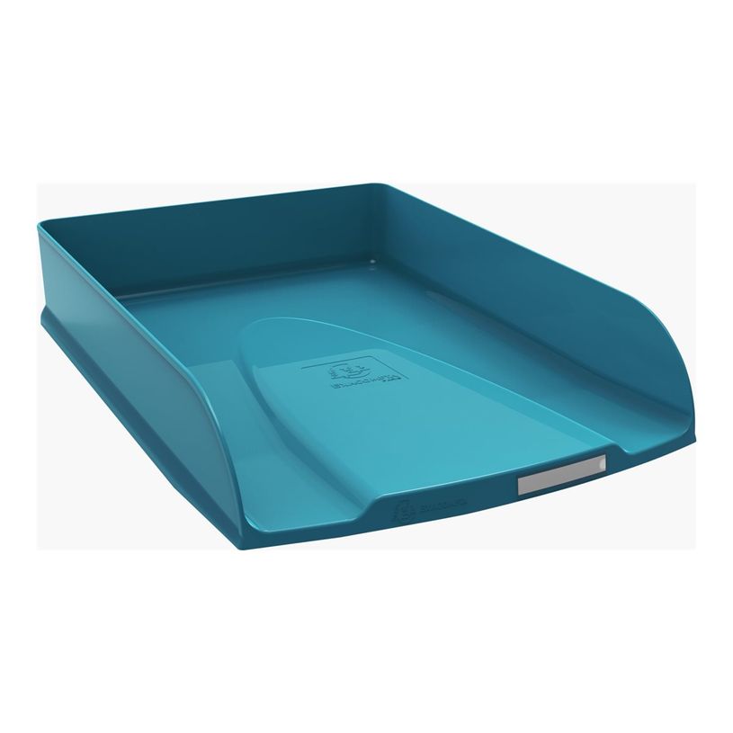 9002493112285-Exacompta NeoDeco - Corbeille à courrier bleu canard - A4+-P_405162842_4-1