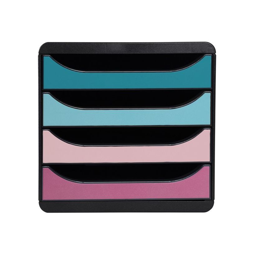 9002493310605-Exacompta Skandi - Module de classement 4 tiroirs - couleurs assorties-P_405162850_4-0