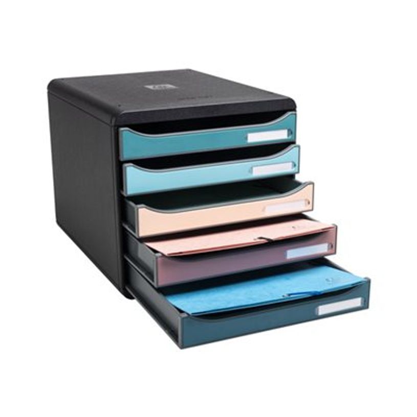 9002493309609-Exacompta Skandi - Module de classement 5 tiroirs - couleurs assorties-P_405162852_3-2