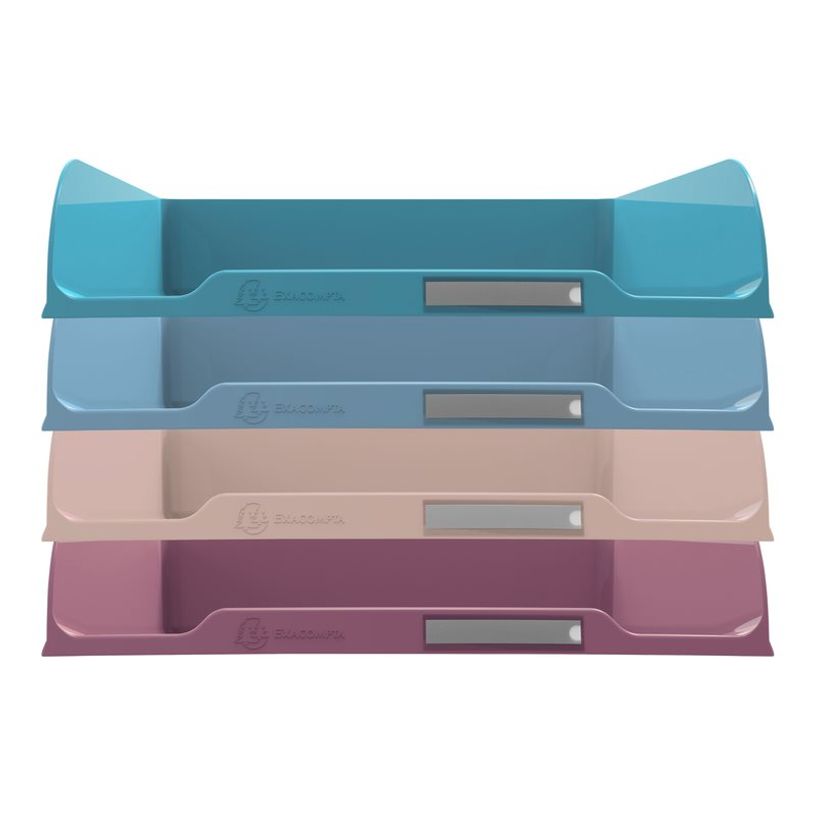 9002493111608-Exacompta Skandi - Lot de 4 corbeilles à courrier - couleurs assorties-P_405162866_2-0